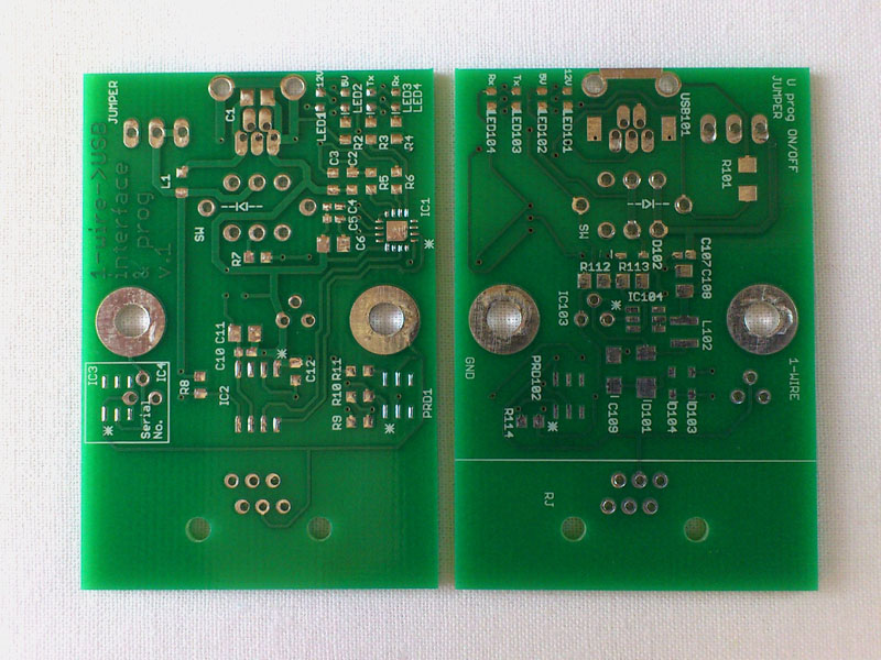 PCB do 1-Wire PCB do 1-Wire