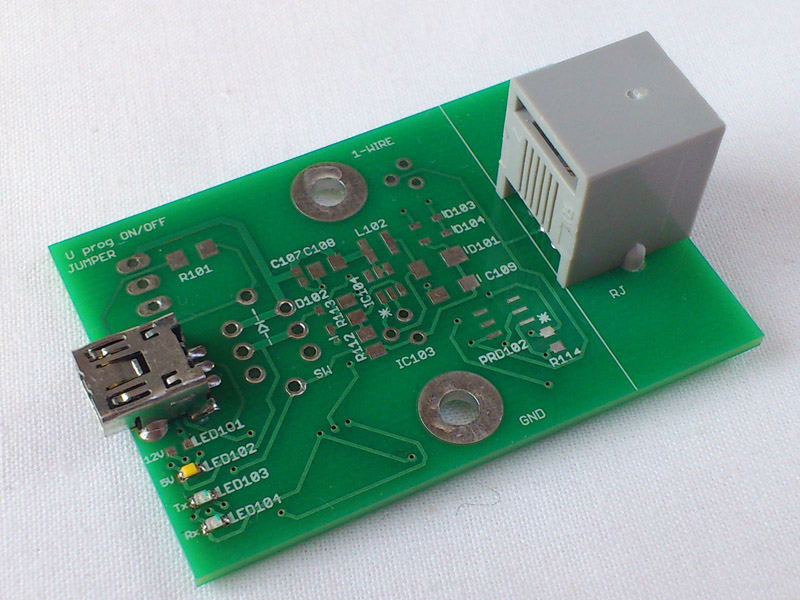 Interface 1-Wire -> USB Interface 1-Wire -> USB DS18B20 DS1402 DHT DS2401